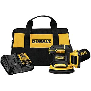 DEWALT 20V MAX Random Orbit Sander, 5-Inch, Cordless Kit (includes 2.0Ah battery and charger) - $99.99 @ Amazon + FS with Prime