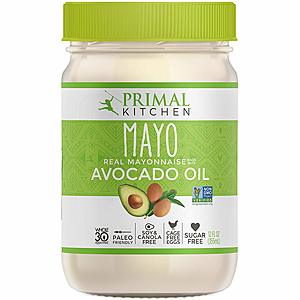 Primal Kitchen - Avocado Oil Mayo, Gluten and Dairy Free, Whole30 and Paleo Approved (12 oz) $7.6
