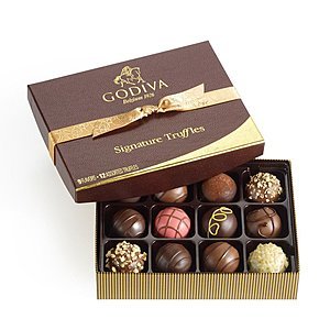 Godiva Chocolatier Patisserie Chocolate Truffle Gift Box, Assorted Desserts | 15% off @Amazon