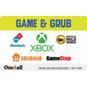 Get a $5 bonus when you buy a $50 Game & Grub eGift Card $50