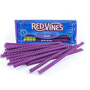 Grape Vines Licorice Twists, Soft & Chewy Candy, 5oz Trays (12 pack) $11.94 @ Amazon.com