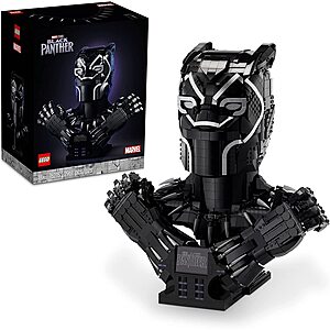 Deal of the day for Prime Members: LEGO Marvel Black Panther, King T’Challa Model Building Kit, 76215 - $175.99