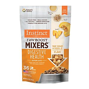 Instinct Raw Boost Mixers Freeze Dried Raw Pet Food Topper B1G1 Free w/ Subscribe & Save + Free S/H