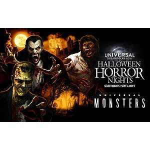 Halloween Horror Nights Universal Orlando Resort 'Stay Scream & Save' Up To $200 Hotel & Ticket Package - Book by October 28, 2021