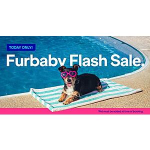 JetBlue 1-Day Only $99 Furbaby Flash Sale - Book by Tonight (Travel Through September 2, 2024