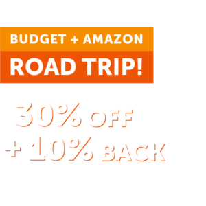 Budget Rent A Car - Rent for Up To 30% Off Plus Get 10% Back in Amazon GC