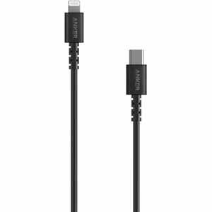 Anker - PowerLine 3' Lightning-to-USB Type C Charge-and-Sync Cable - Black or White - $9.99 AC - Free instore pickup