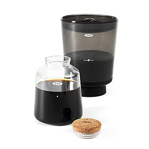 OXO Brew Compact Cold Brew Coffee Maker (Black) $23.35