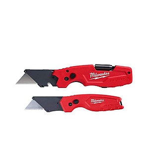 YMMV: Milwaukee FASTBACK 6-in-1 Folding Utility Knives and FASTBACK Compact Folding Utility Knife with General Purpose Blades (2-Pack) - In store @ Home Depot $10.04 YMMV