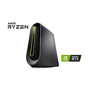 Alienware Aurora Ryzen PC: Ryzen 7 3700X, 16GB DDR4, 512GB SSD, GeForce RTX 2060 $1180 + Free Shipping