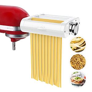 Antree Pasta Maker Attachment 3 in 1 Set for KitchenAid Stand Mixers Included Pasta Sheet Roller, Spaghetti Cutter, Fettuccine Cutter Maker Accessories and Cleaning Brush $39.59