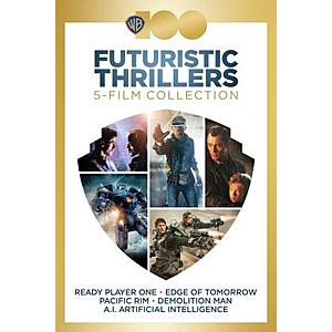 Futuristic Thrillers 5-Film Collection (Digital 4K UHD/HD) $20
