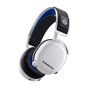 SteelSeries Arctis 7P+ Headset, White for PS4/PS5/PC - $98.99