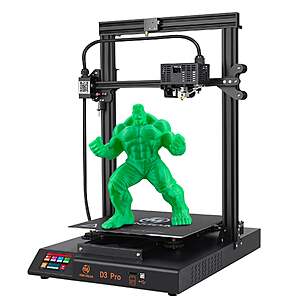 MINGDA Auto Leveling 3D Printer D3 Pro 320x320x400 printing size $189 no tax + FS