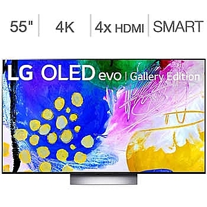 55" LG G2 Series evo Gallery Edition 4K UHD Smart webOS TV - $1350