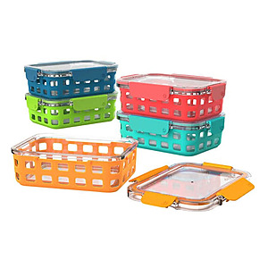 Ello 10-piece Glass Meal Prep Food Storage Container Set. Costco in store only $20. Ends 4/11/21