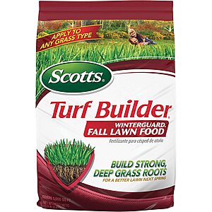 Scotts Turf Builder WinterGuard Fall Lawn Food, 12.5 lb. - Fall Lawn Fertilizer Covers 5,000 sq. ft. : $12.40