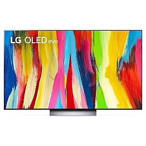 LG C2 4K OLED TV + 4-Yr Warranty: 77" + $175 Visa GC $2497, 65" + $150 Visa GC $1697 & More + Free S&H