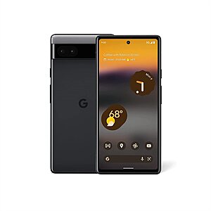 128GB Google Pixel 6a 5G Unlocked Smartphone (various colors) $299 + Free Shipping