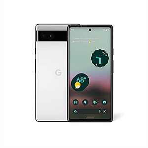 128GB Google Pixel 6a 5G Unlocked Smartphone (Various Colors) $299 + Free Shipping