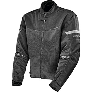 FirstGear Rush Air Jacket (Black, Silver or High Vis) $69 + Free S&H on $89+