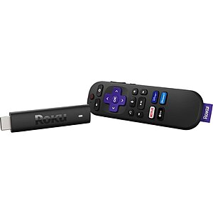 Roku Streaming Stick 4K 2021 Dolby Vision HDR Media Player w/ Voice Remote $30 + Free Shipping