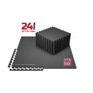 24-Pack FitRx Pro Mat Workout Interlocking Floor Mat Tiles (Covers 96 Sqft) $39.90 + Free Shipping