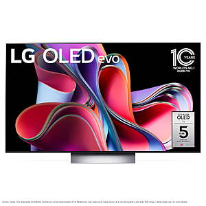 LG G3 4K Smart OLED Evo TV: 77” LG OLED77G3PUA $2849, 65” LG OLED65G3PUA $1849 + Free Shipping