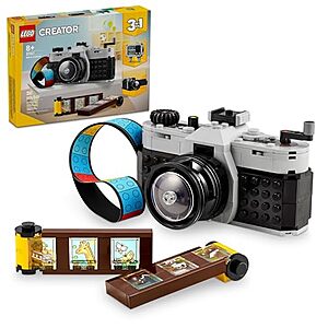 LEGO Creator 3-in-1 Retro Camera Toy (31147) $16 + Free Shipping