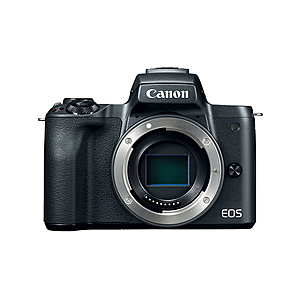 Canon Sale: EOS M50 Body Only (Refurbished, Black or White) $375 + $16 Shipping & More