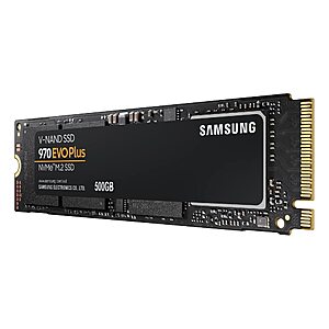 Samsung - 970 EVO Plus 500GB Internal SSD NVMe MZ-V7S500 - $29.99