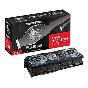 PowerColor AMD Radeon RX 7900 XT Hellhound $699.99 @ Micro Center B&M $50 Discount applied when added to cart