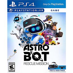 Astro Bot VR Playstation 4 $20 @ Gamestop starting today (11/18/2018), free shipping