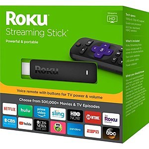 Roku 3800R Streaming Stick $29 + Free Shipping