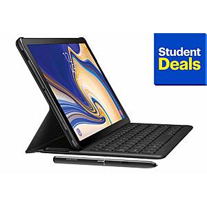 10.5" Samsung Galaxy Tab S4 w/ S Pen: 256GB $500, 64GB $400 w/ Student Deals Coupon + Free S/H