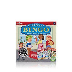 Eeboo Storefront Bingo Game $3.40 & More + Free S/H