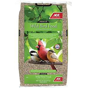 20-Lb Premium Wild Bird Food $5 Ace Hardware + Free Curbside Pickup