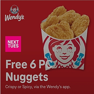 T-Mobile Tuesdays app users 7/4/23: Free 6pc Wendy's Nuggets, 30% off New Era, free 3 months of Super Duolingo, $2 magazine subscription, and 10 cent Shell gas discount
