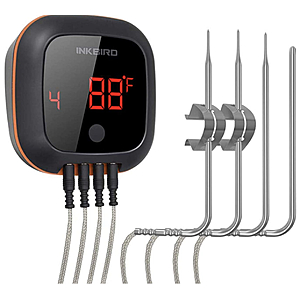 Inkbird IBT-4XS Bluetooth Grill BBQ Thermometer - $36.39 AC