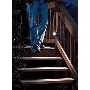 Mr Beams, Brown MB520 Wirelsss Battery-Operated Indoor/Outdoor Motion-Sensing LED Step/Stair Light, 1-Pack Amazon Deal Of Day $7.18 Prime 64% off