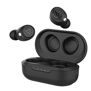 JLab JBuds Air True Wireless Signature Bluetooth Earbuds + Charging Case - Black - IP55 Sweat Resistance - Bluetooth 5.0 Connection - 3 EQ Sound Settings $24.17