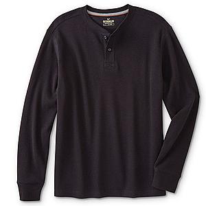 Outdoor Life Men's Thermal Henley Shirt $6 & More + Free Store Pickup