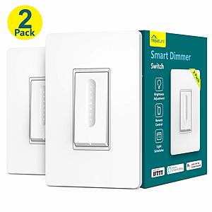 40% OFF Treatlife Smart Dimmer Wi-Fi Light Switch (2 PACK) - $31.19
