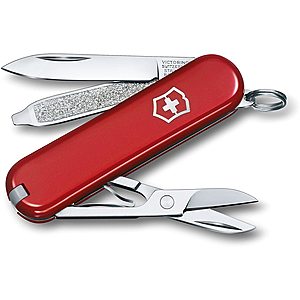 Victorinox Swiss Army Classic SD Pocket Knife (only red) $11.88