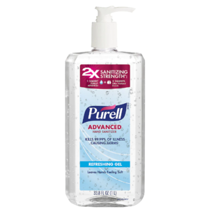 Purell Advanced Hand Sanitizer, Pump Original 33.8 oz: 30% off Regular Price with Code CYBER30 $4.54