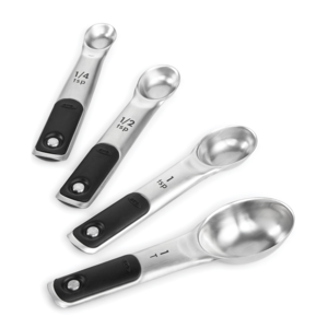 OXO Kitchen Accessories: 4-Piece Good Grips Magnetic Measuring Spoons $7.50 & More + Free Store Pickup