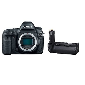 Canon  5D Mark IV Camera + BG-E20 Battery Grip + 2TB External HDD $1779 + Free Shipping