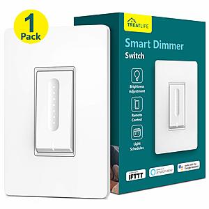 Treatlife Smart Wi-Fi Dimmer Switch $20.29 + FS
