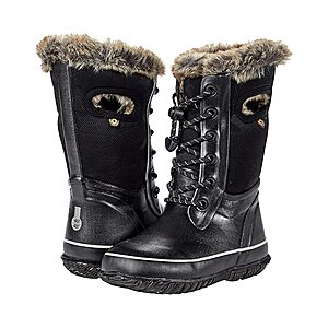 Bogs Kids' Arcata Tonal Camo Waterproof Winter Snow Boots (Black or Dark Green, Various Sizes) $42 + Free Shipping