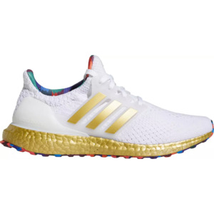 adidas Women's Ultraboost 5.0 DNA Running Shoes (Sizes 6-8 & 9.5, White/Gold) $49.30 + Free Shipping